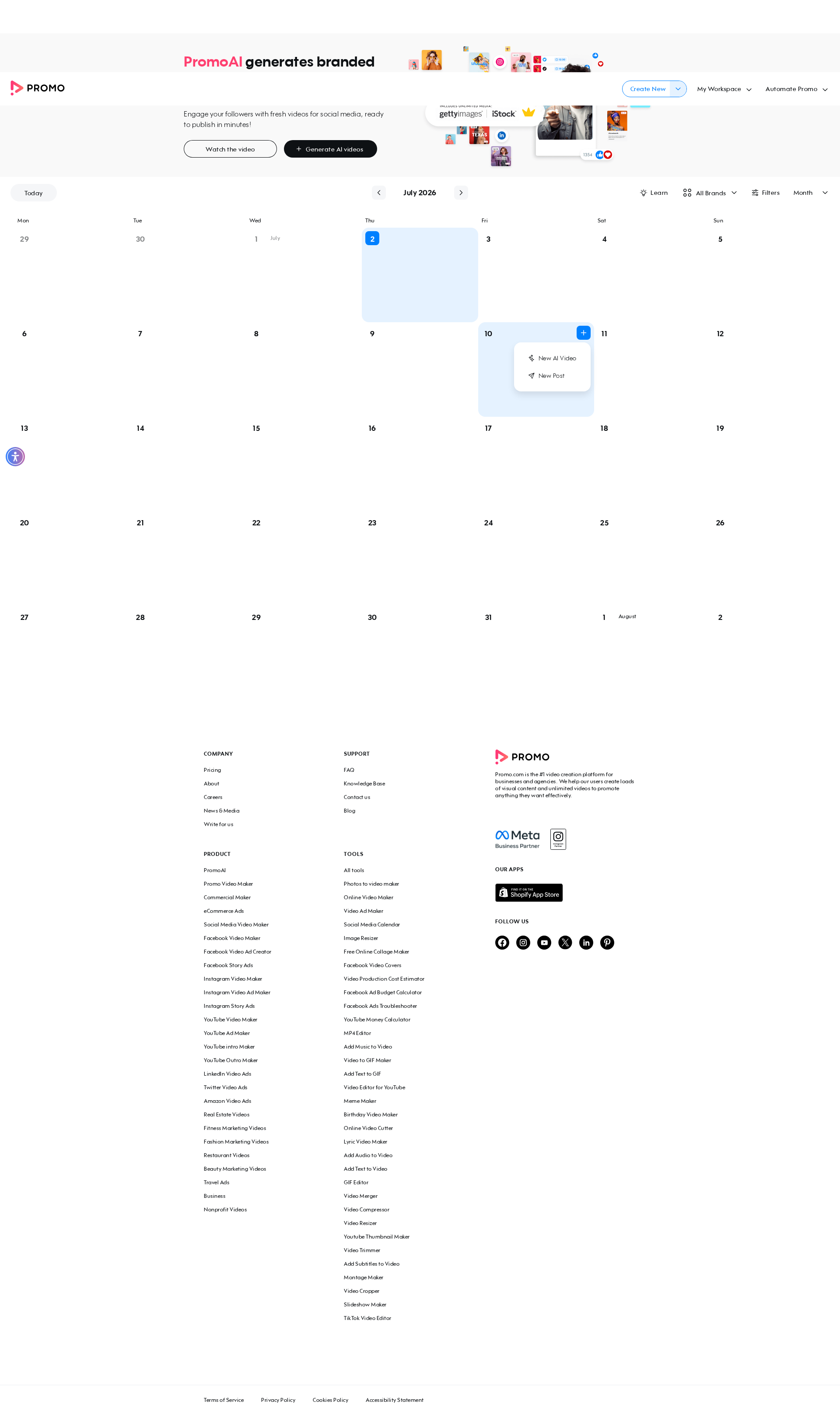 Test failure screenshot